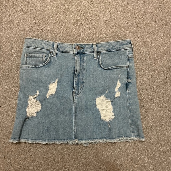 Forever 21 Dresses & Skirts - light blue denim skirt